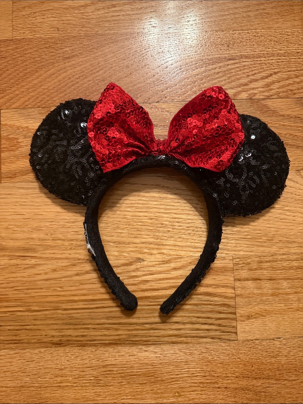Sequin Minnie Mouse Ear Headband